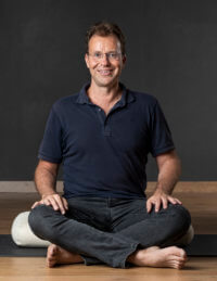 Ruud Boone, eigenaar en oprichter van Elke dag yoga in Alphen aan den Rijn