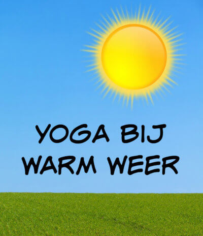 Yoga bij warm weer - een verkoelende yogareeks